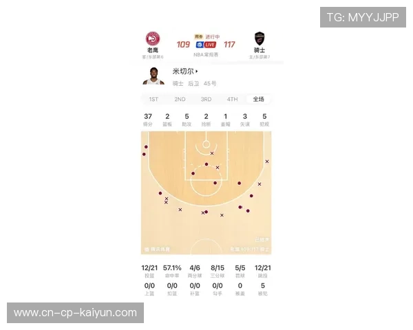 米切尔控制节奏，骑士将比分稳在可控范围